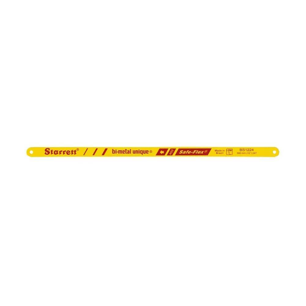 Lâmina de serra manual semi flexível 12" 24 dentes bimetal - BS1224 - Starrett