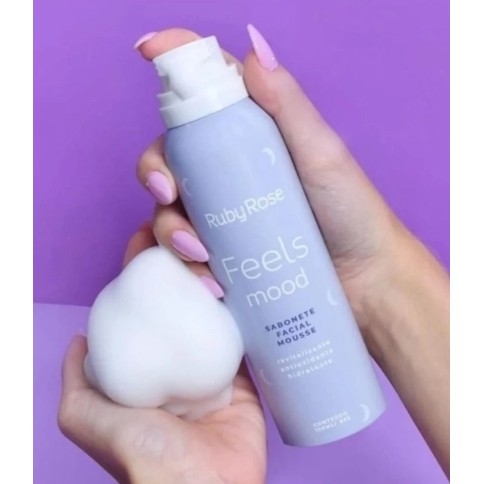 Sabonete Facial Mousse Mood by RubyRose