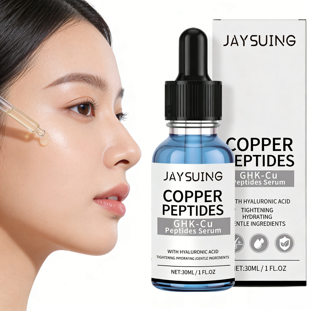 30ml Soro Peptídeo De Cobre GHK Com Ácido Hialurônico-Facial Leve De Absorção Rápida Para Apertar E Hidratar Todos Os Ti em Oferta na Shopee