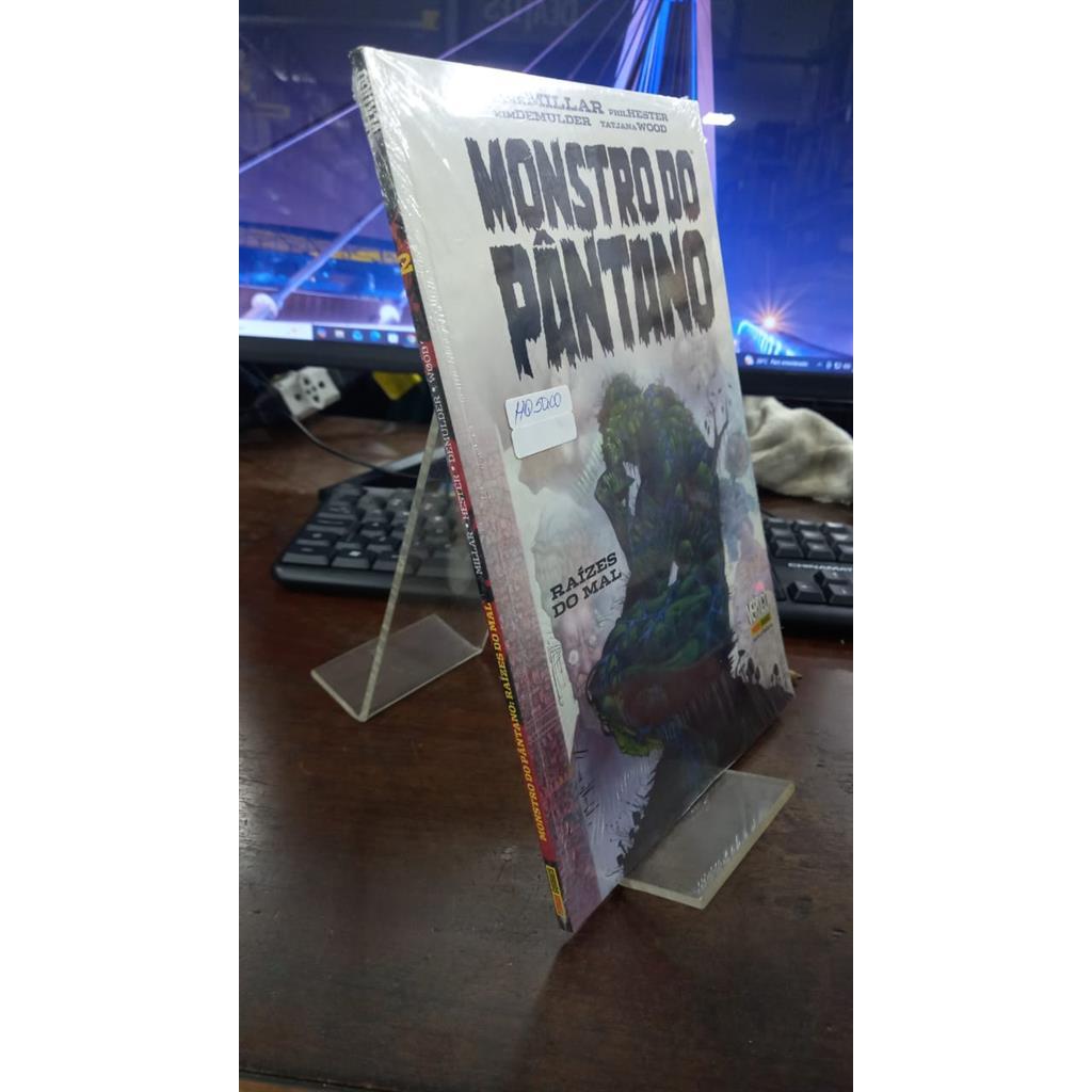 monstro do pantano raizes do mal volume 2 autor mark millar e outros