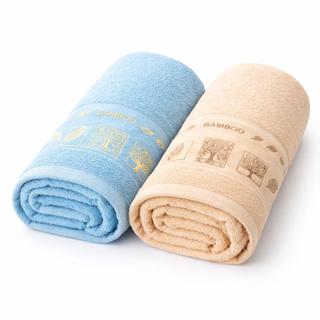 Kit 2 Toalhas de Banho Grande toalha de 70%  algodão 30% poliéster  toalhas de banho sortidas 70x140cm