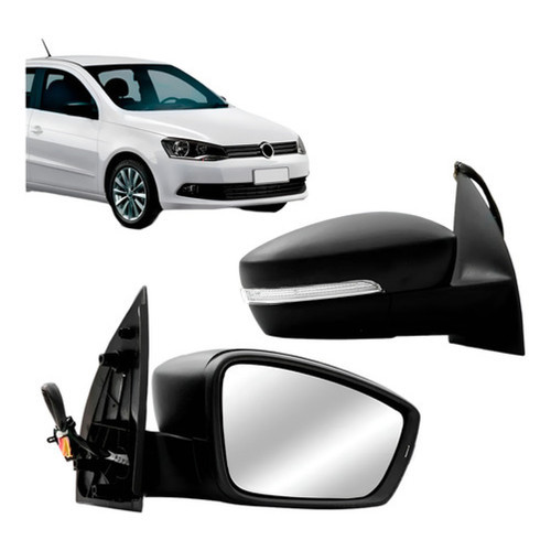 Retrovisor Gol G6 Gvi 2013 2014 2015 2016 Eletrico Com Seta Pisca