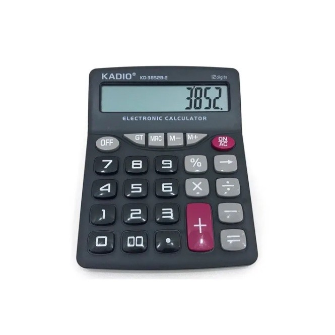 Calculadora De Mesa Comercial Escritório Display 12 Digitos KK111