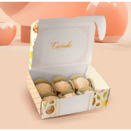 10 Caixas P/ 6 Doces Páscoa Pérola 3055 (PASCOA JANGO OUTLET)