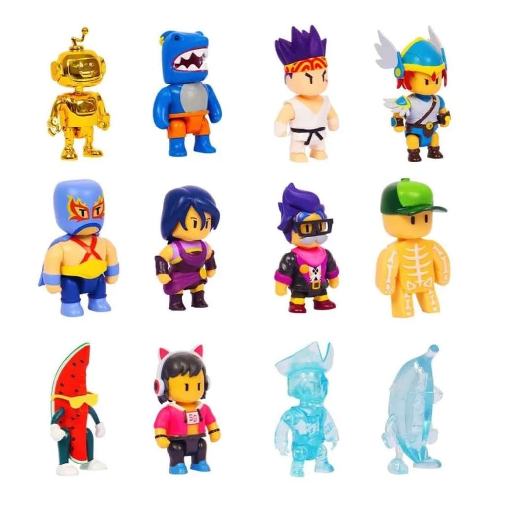 Boneco Sortido e Unitário Stumble Guys Série 3 Figura de Ação 7.5 cm Multikids - BR2538