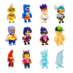 Boneco Sortido e Unitário Stumble Guys Série 3 Figura de Ação 7.5 cm Multikids - BR2538