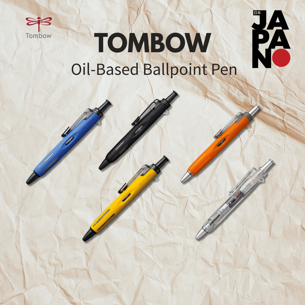 Tombow Pressure-Sensitive Oil-Based Ballpoint Pen (Wet Paper/Write Upside Down) Air Pressure Ink
