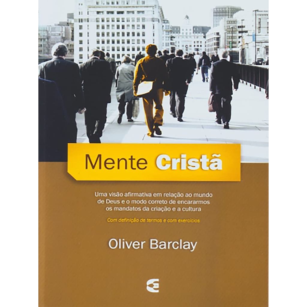 Mente Cristã | Oliver Barclay em Oferta na Shopee