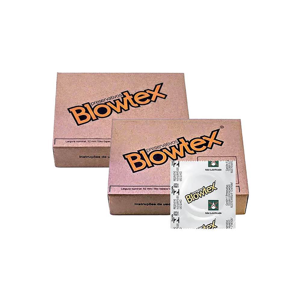 Kit 2 Pack Preservativos Blowtex Não Lubrificado 2x144 Un em Oferta na Shopee