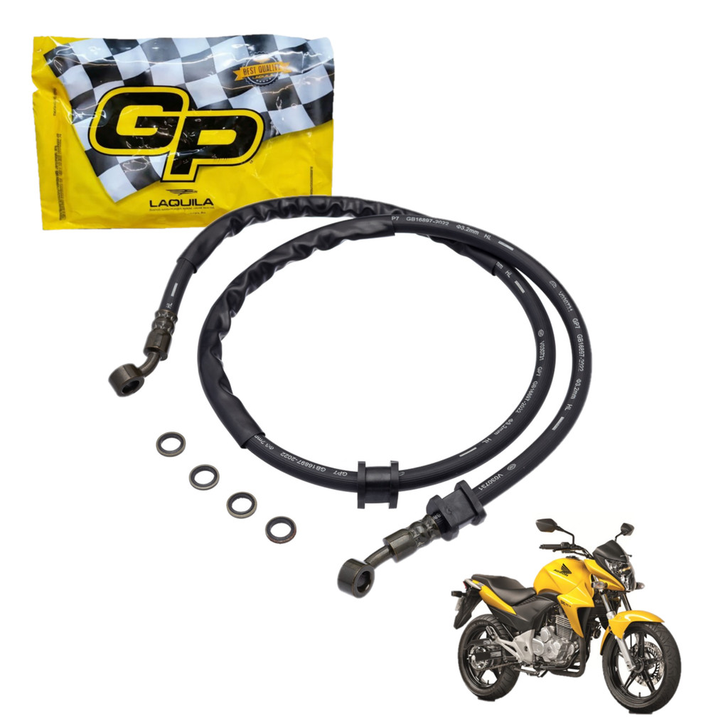 Mangueira Flexivel Do Freio Diant. Cb 300r 2009/2015 Gp7 Original