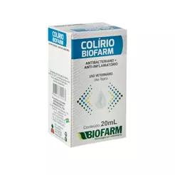 Colírio Antibacteriano e Anti-inflamatório Biofarm - 20ml