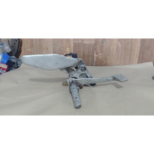 Bacalhau Direito Completo Yamaha Fzr 1000 91