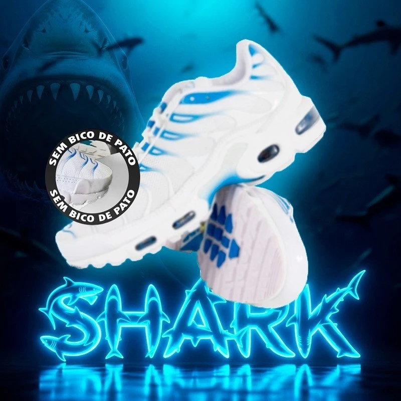 Oferta Tênis Shark Unissex Sem bico de pato Envio Rápido Academia — imagem 1