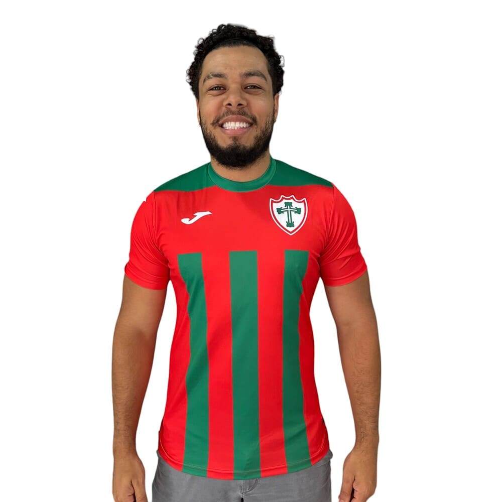 Camisa Portuguesa I Joma Fan Torcedor 2025 Vermelha em Oferta na Shopee