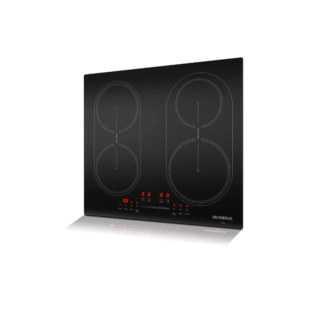 Cooktop Indução Mondial 4 Bocas 7000w Preto Cti-03 220v em Oferta na Shopee