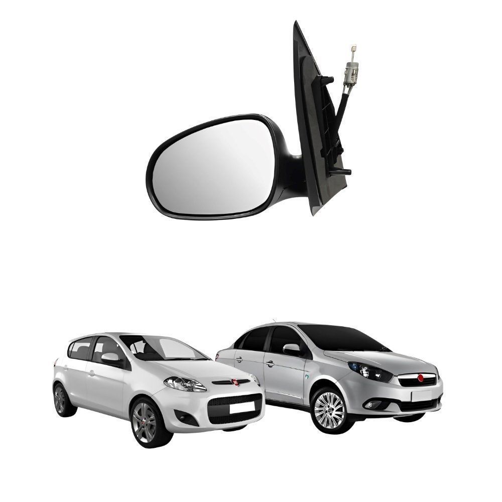 Retrovisor Palio 2012 a 16 Grand Siena 2012 a 21 Controle LD