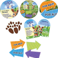 KIT CAÇA AOS OVOS DE PÁSCOA 7080-18 (KX) PÁSCOA 2026