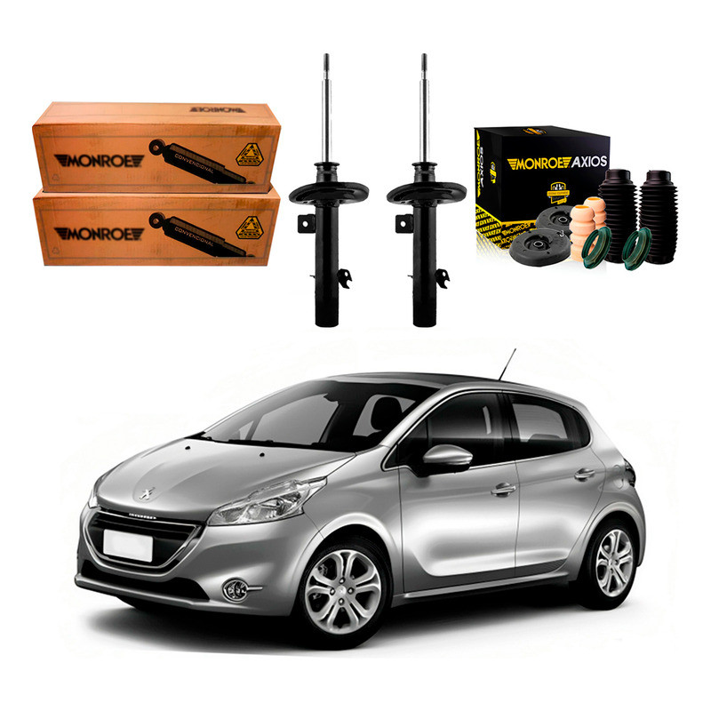 Kit Amortecedor Dianteiro´ 208 Manual 1.5 1.6 2013 A 2016