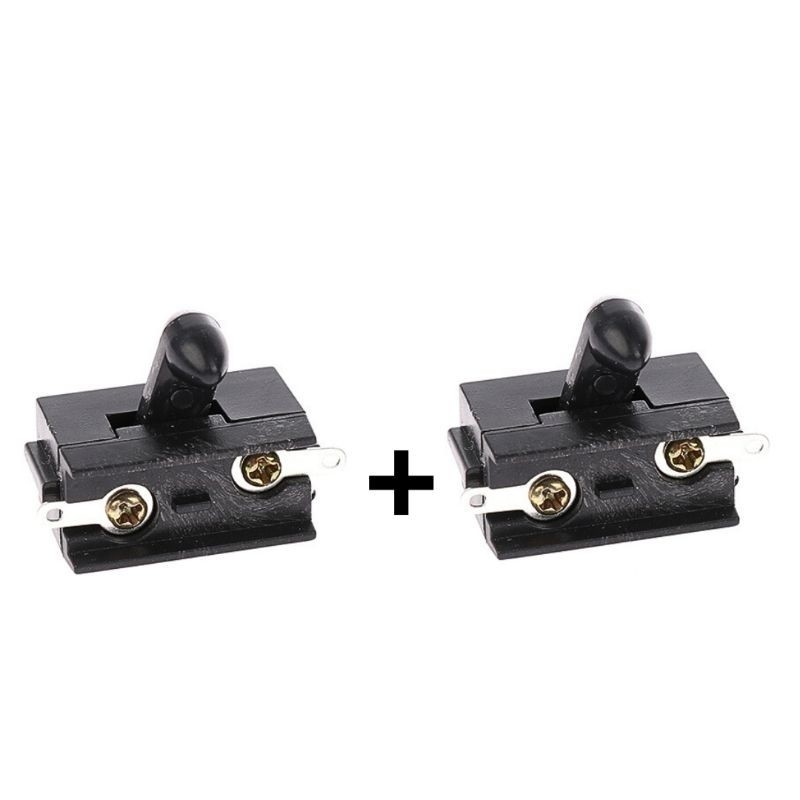 Kit 2 Botões Interruptor Liga/Desliga para Máquina de Corte Kemei e Wmark Sem Fio Reposição