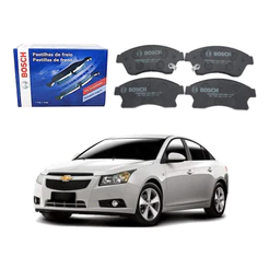 Pastilha Freio Dianteira Bosch Cruze Sedan 1.8 2011 A 2016