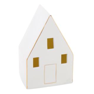 Casa Wolff Refugio de Luz 11,5cm x 8,5cm x 18,5cm Cerâmica em Oferta na Shopee
