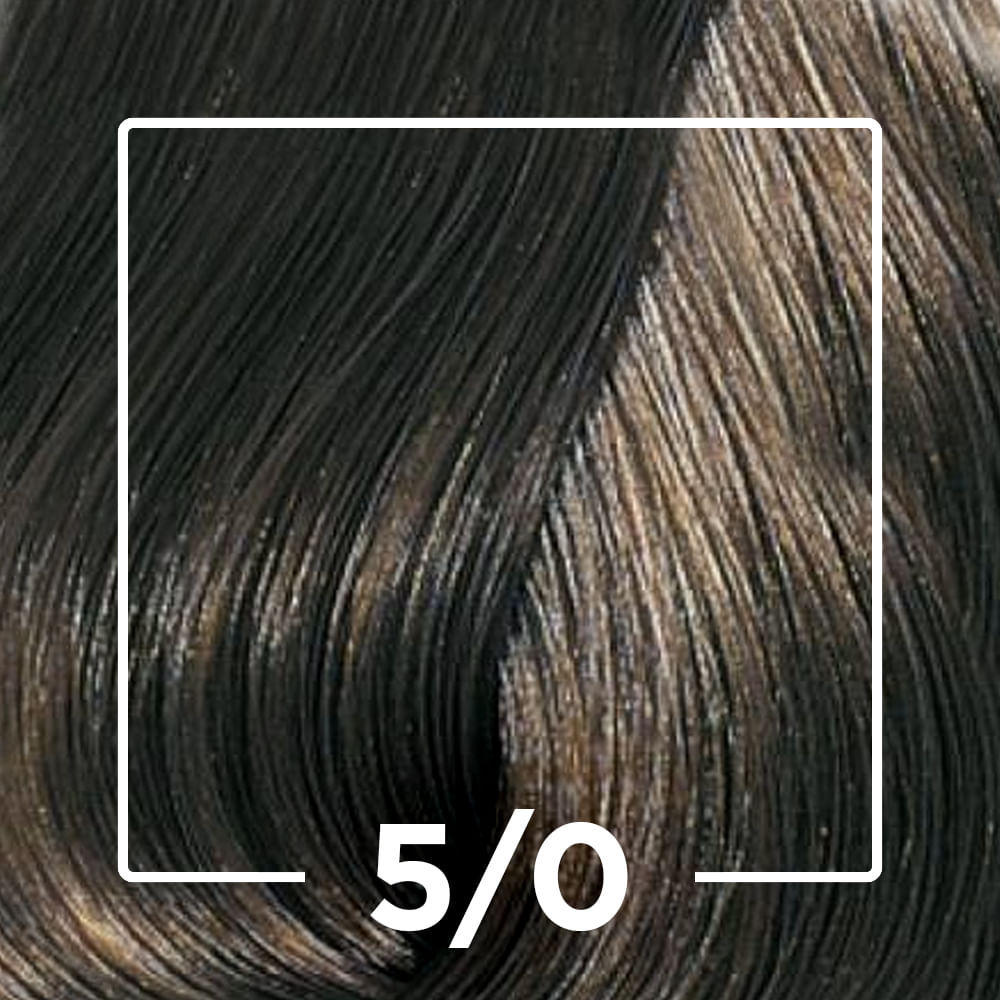 Tintura Creme Color Perfect Castanho Claro 5/0 em Oferta na Shopee