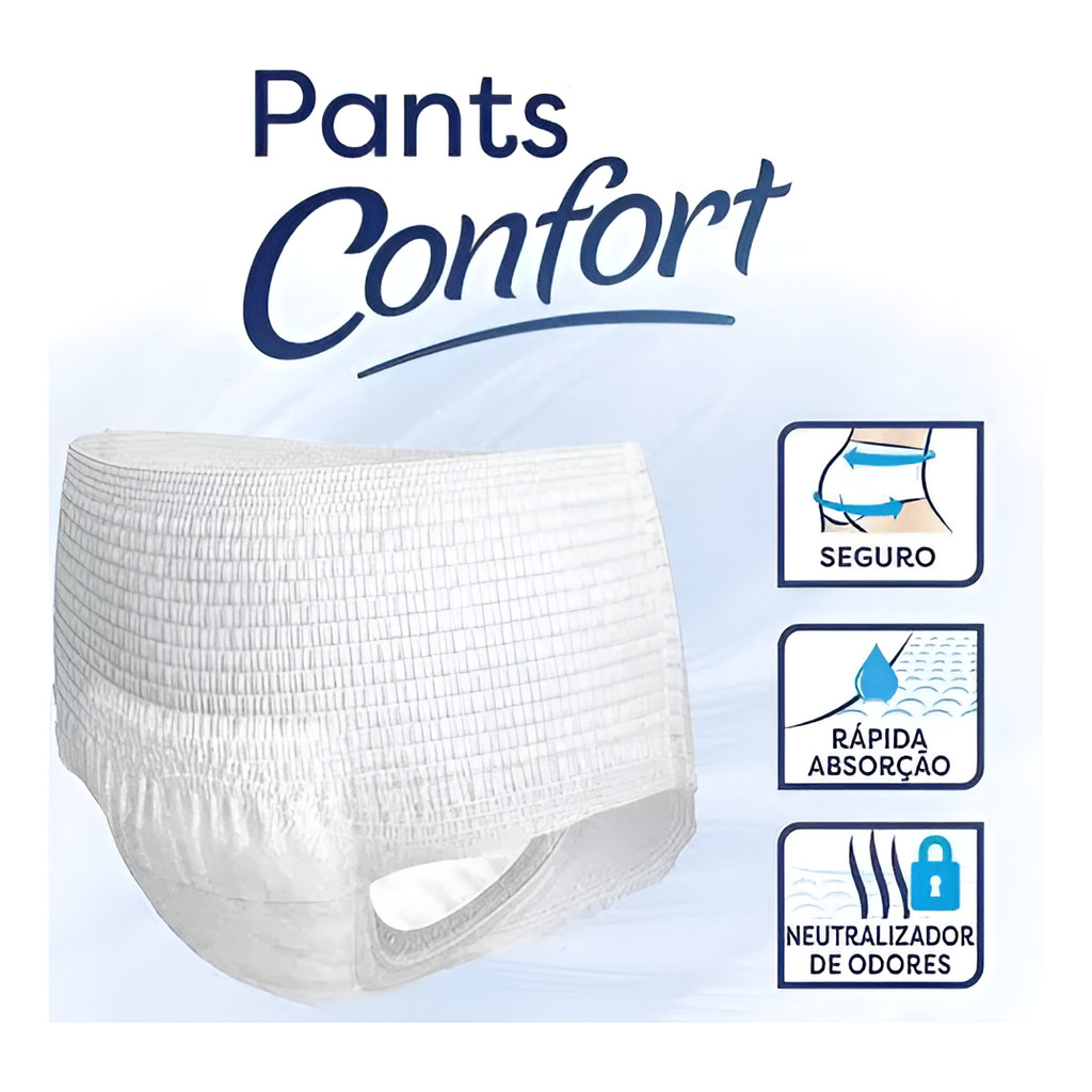 Fralda Calcinha/cueca Confortfral Pants Pacote 26 Unidades