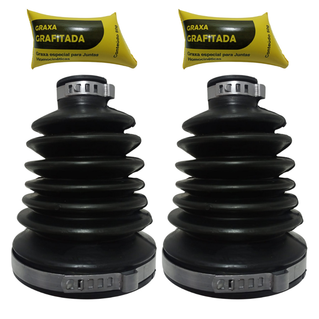 Par Coifa Homocinética Roda Renault Clio Kangoo Scenic Megane