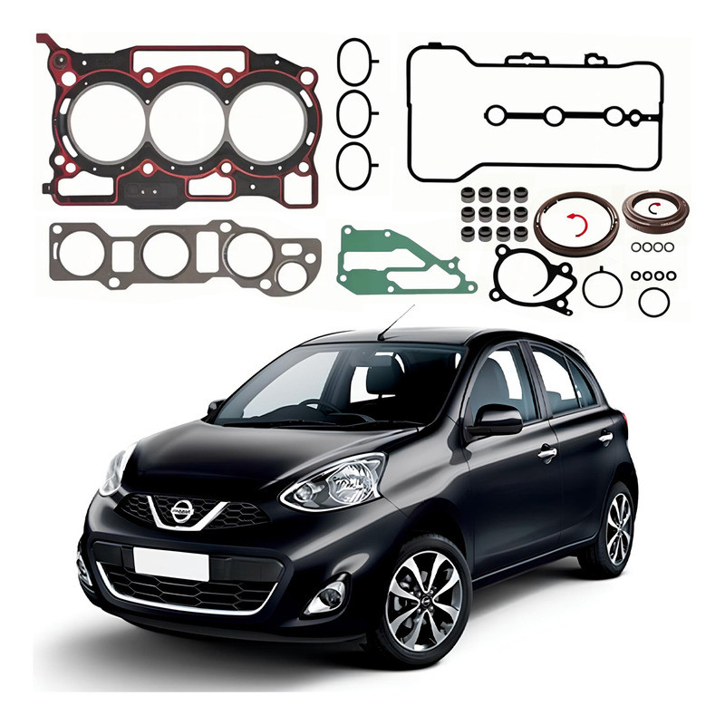 Jogo Junta Motor Bastos Nissan March 1.0 12v 2015 A 2020