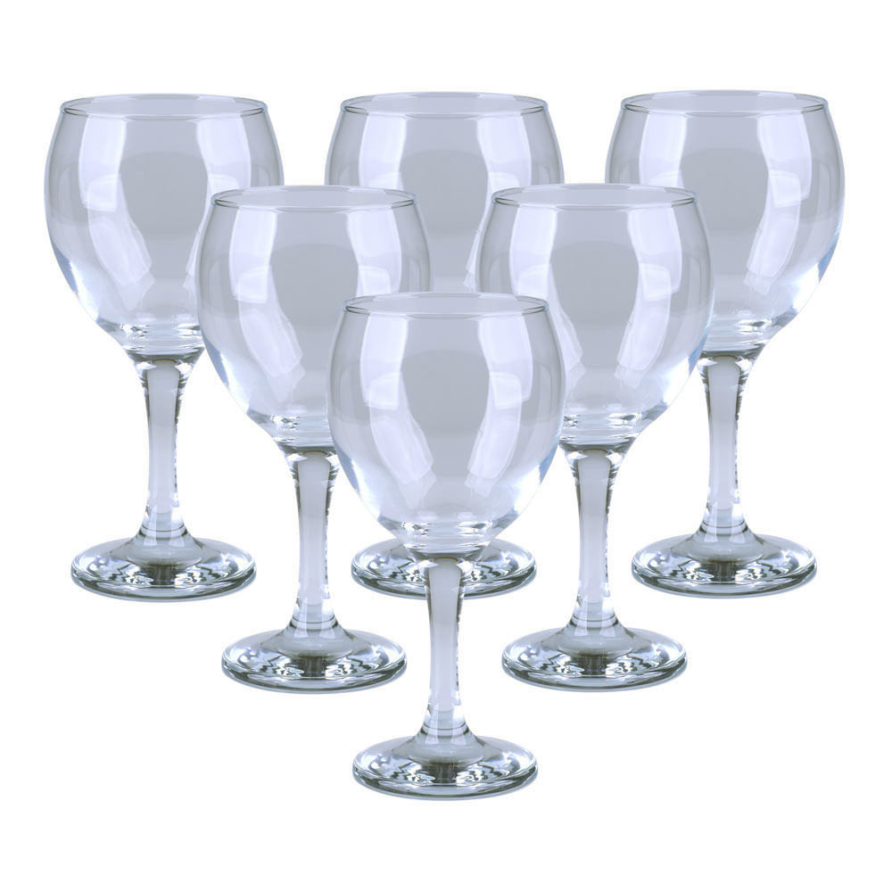 Conjunto com 6 Taças Água 365ml Mystic CV244247 Cazza em Oferta na Shopee