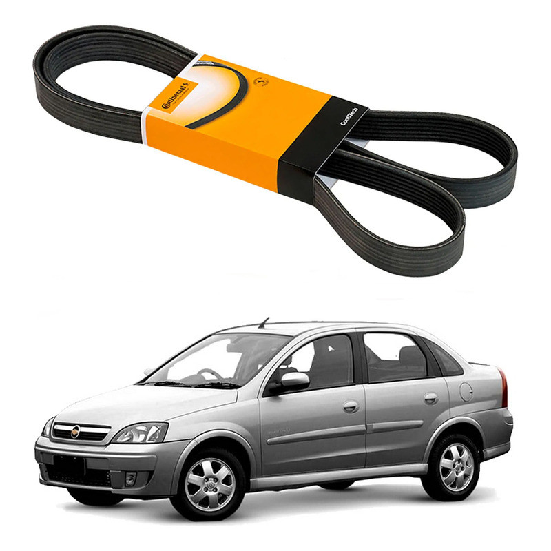 Correia Alternador Corsa Sedan 1.8 8v 2003 A 2009 em Oferta na Shopee