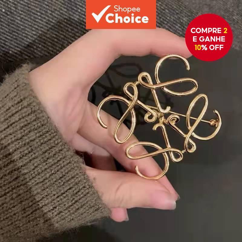 Moda Minimalista Geométrico Quadrado Broche Cachecol Clipe Para Roupas Femininas Cachecóis Uso Diário Festa Escritório em Oferta na Shopee