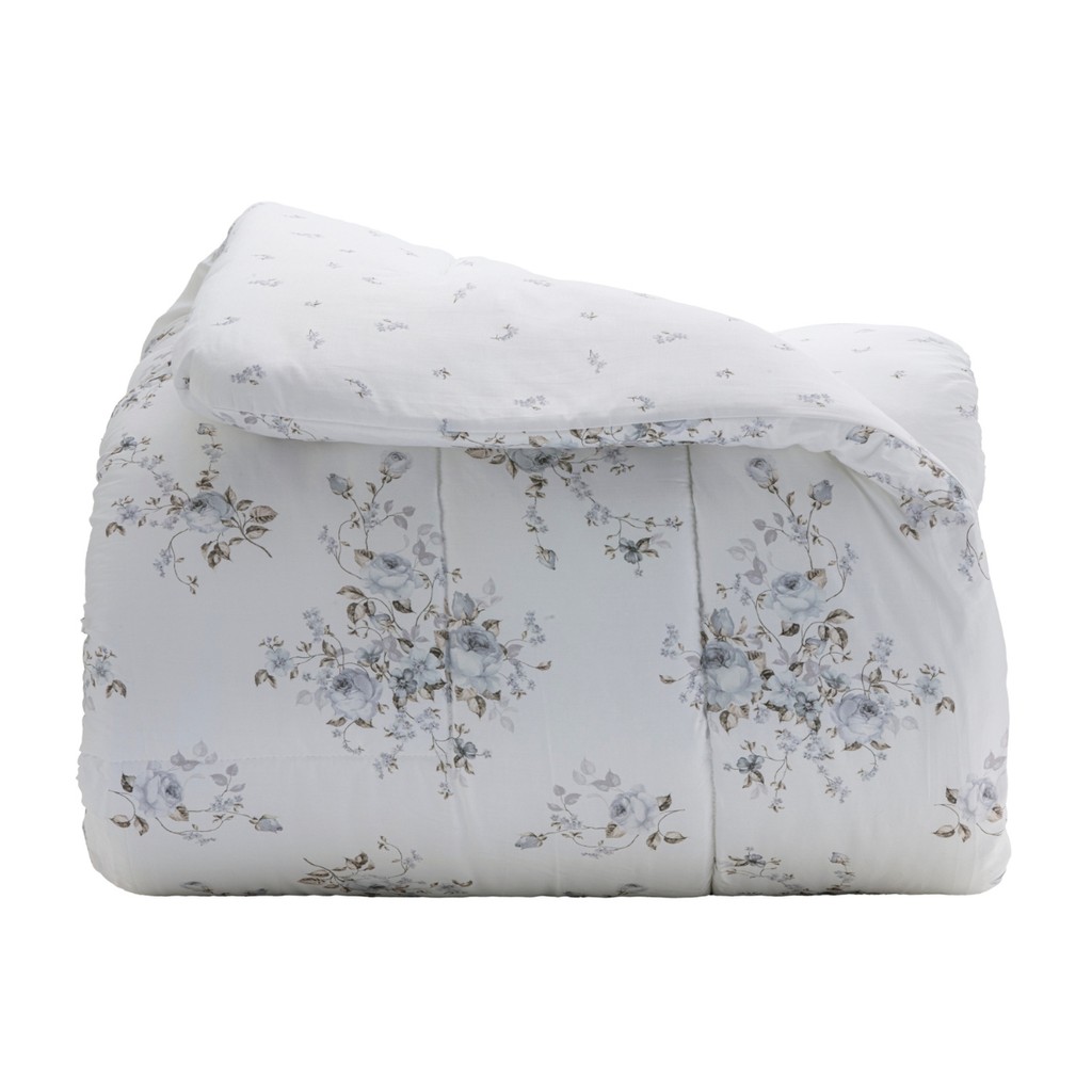 Edredom 300 Fios Satinée Kacyumara Esperance em Oferta na Shopee