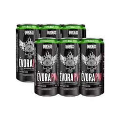 Évora PW Pre-Workout Drink - 6 Latas 269ml Maçã Verde - Integral Médica