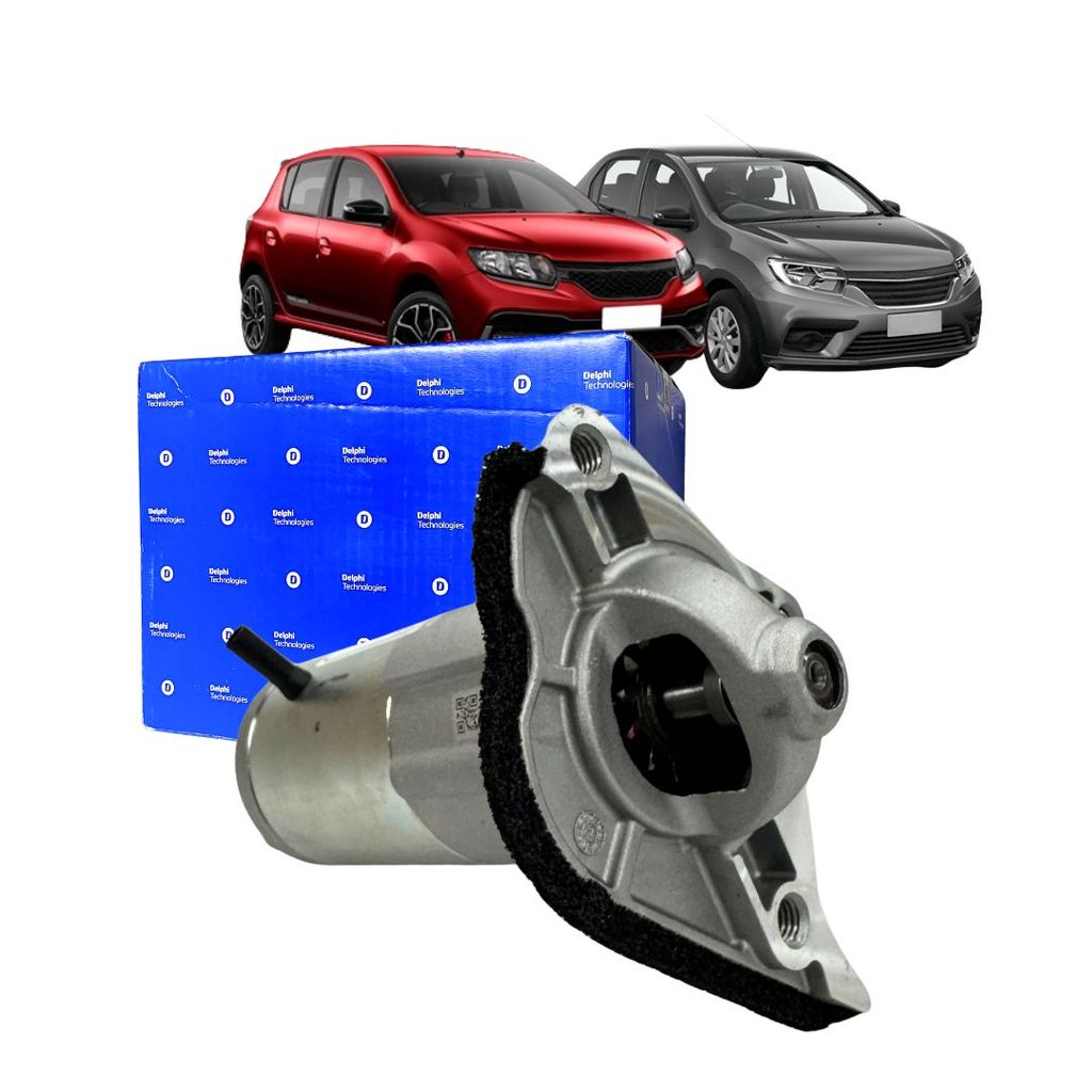 Motor Partida Arranque Para Kwid 1.0 3C Motor BR10 Após 2022 Delco Remy Delphi 233005035R