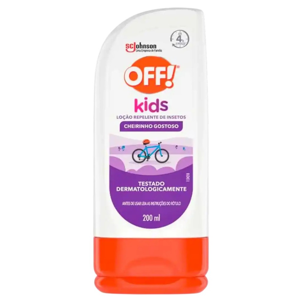 Repelente Infantil Kids Loção 200ml - Off!