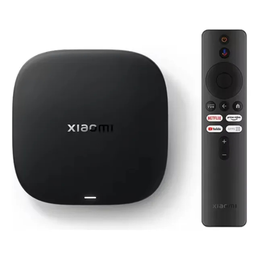Mi Tv Box S 4k 3rd Gen 2gb 32gb Googletv Xiaomi Comando Voz Preto De Voz