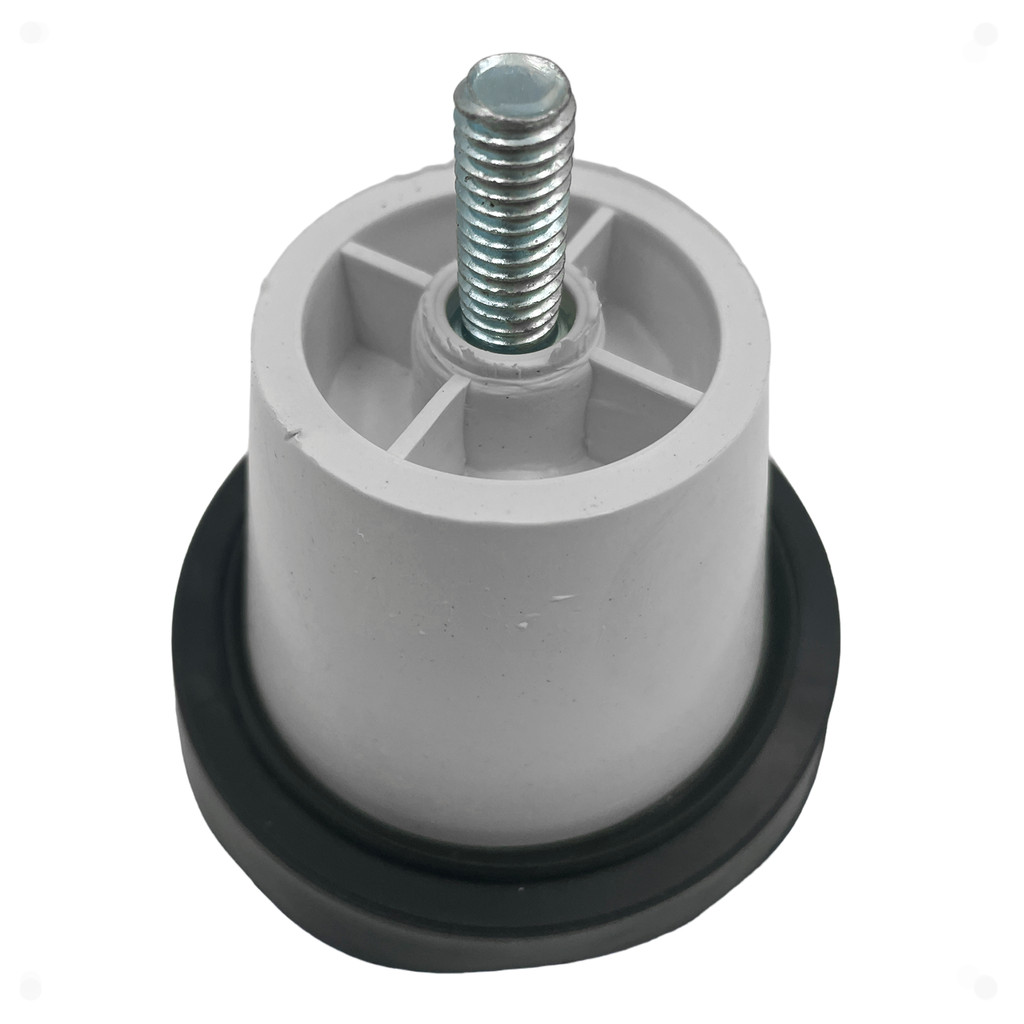 Kit 4 Pés Niveladores para Lavadora Brastemp Consul 5 a 12kg Parafuso 3/8 em Oferta na Shopee