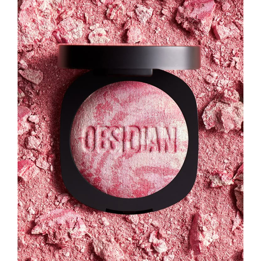 Blush Multifuncional Obsidian Carved In Marble RubyRose - Iluminador e Sombra