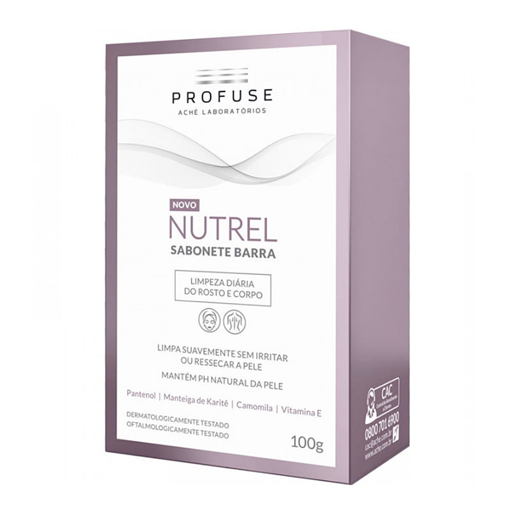Nutrel Profuse Sabonete em Barra 100g em Oferta na Shopee