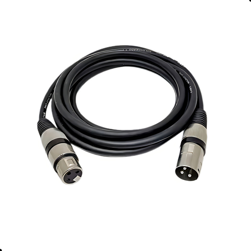 Cabo  Microfone Dmx - Xlr Canon Balanceado - 7 Metros