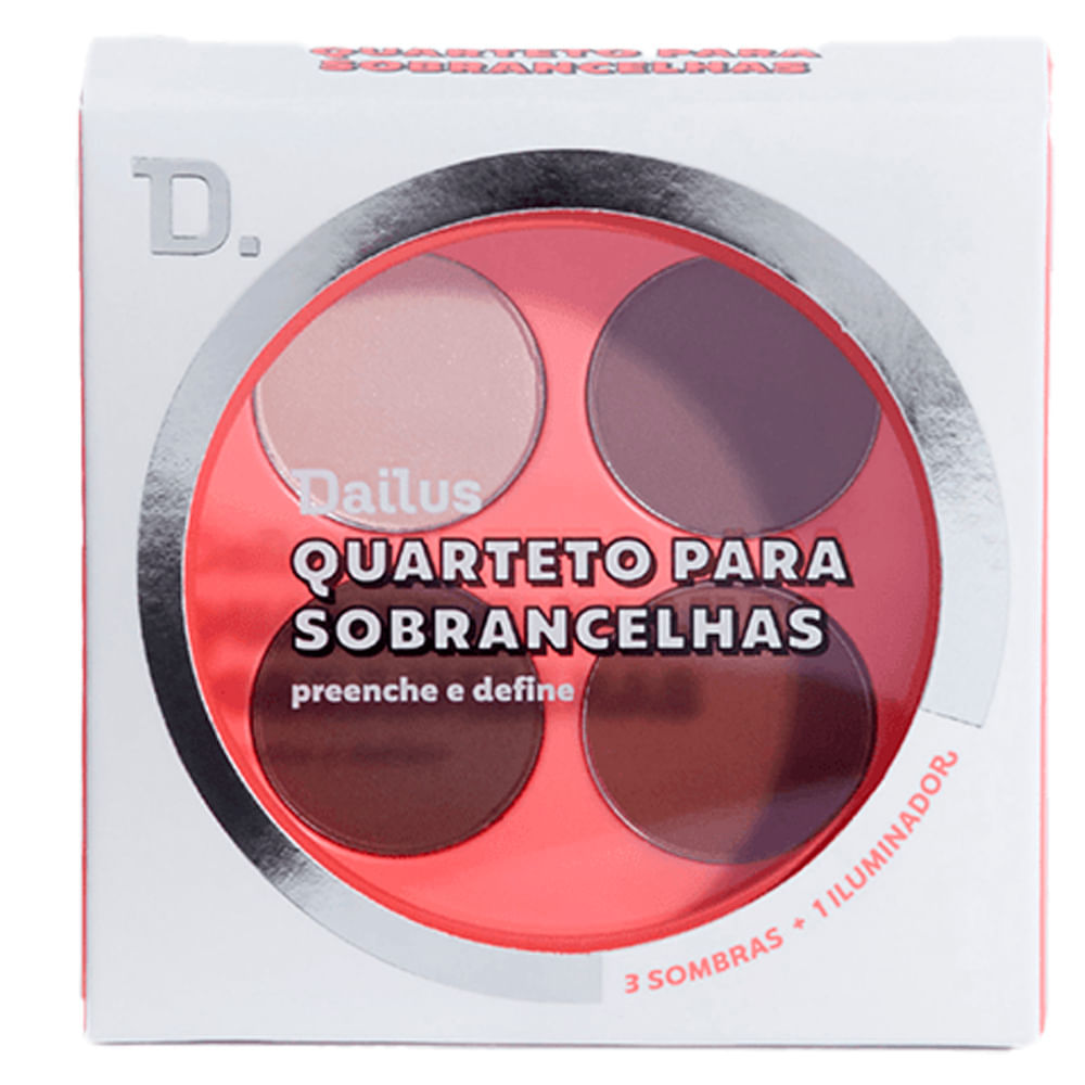 Paleta De Sombra Dailus Quarteto Para Sobrancelhas em Oferta na Shopee