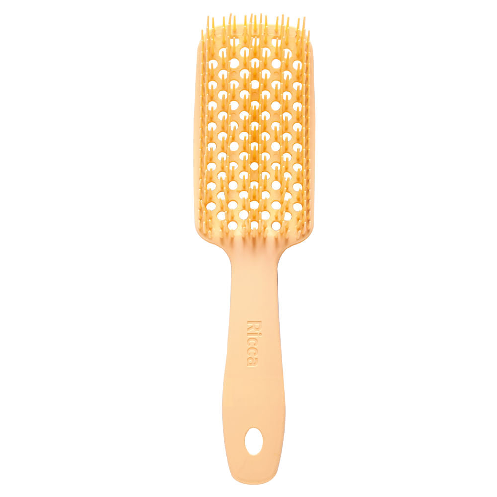 Escova De Cabelo Ricca Flex Candy Coral