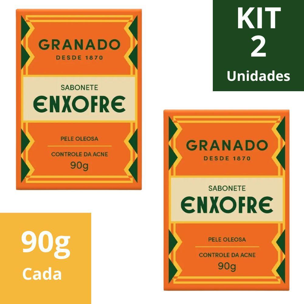 Sabonete Granado Enxofre 90g Kit 2 Unidades em Oferta na Shopee
