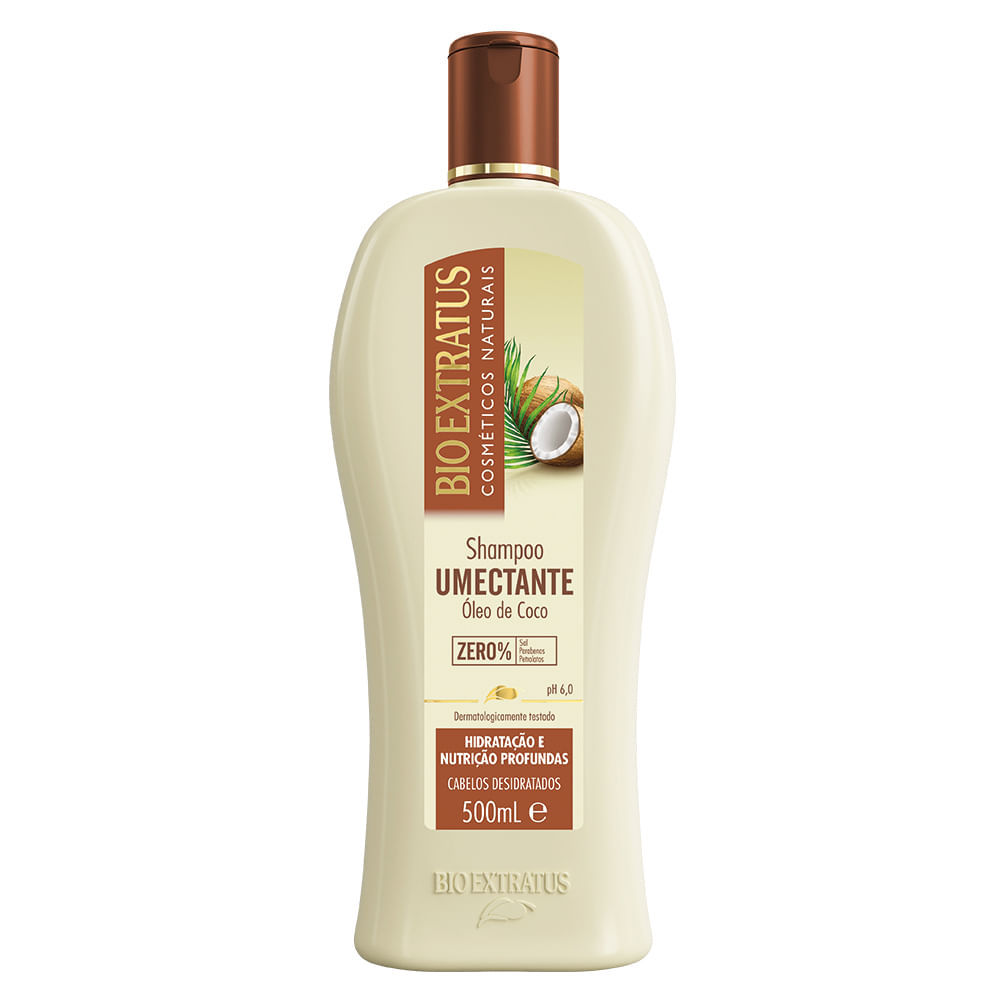 Shampoo Bio Extratus Óleo De Coco 500ml em Oferta na Shopee