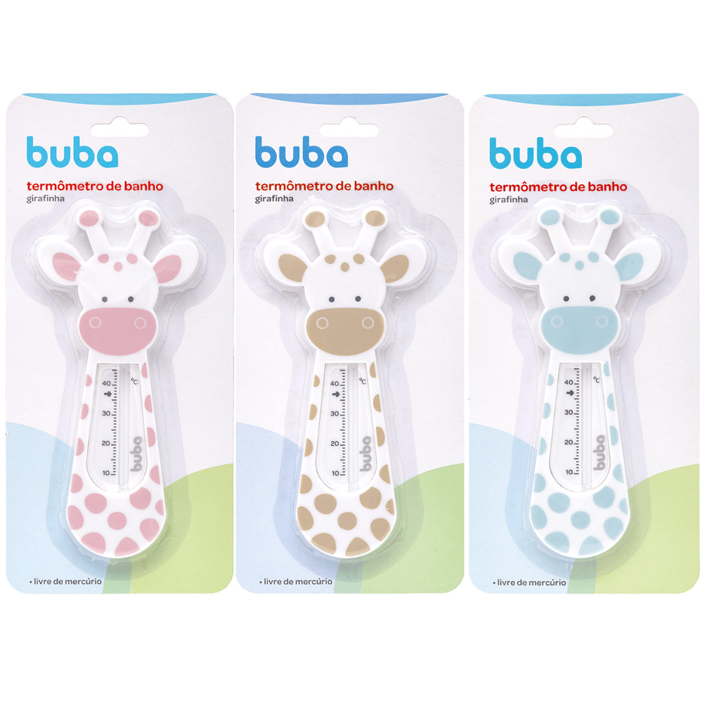Termometro De Banho Infantil Buba Girafinha