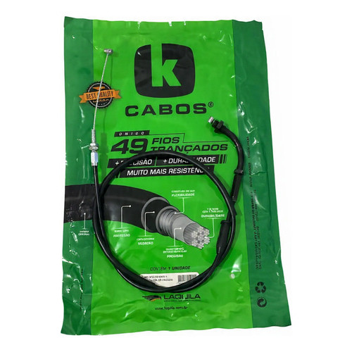 Cabo De Acelerador ( A ) Para Cbx250 Twister 2001 A 2008 em Oferta na Shopee