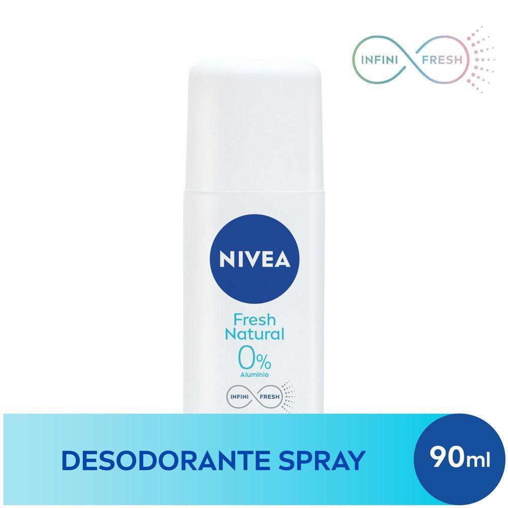 Desodorante Spray NIVEA Fresh Natural 90ml em Oferta na Shopee