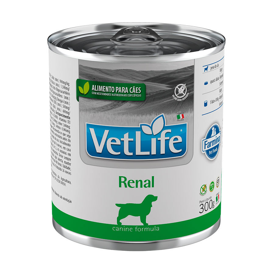 Patê Farmina Vetlife Renal Cães 300 g