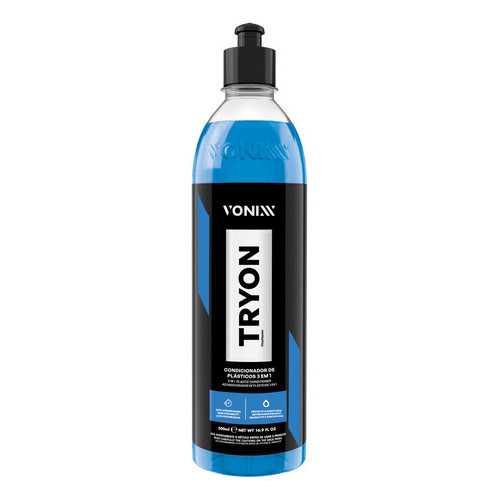 Tryon 500ml Vonnix 3 Em 1 Restaurador Plásticos Internos Externos E Borrachas